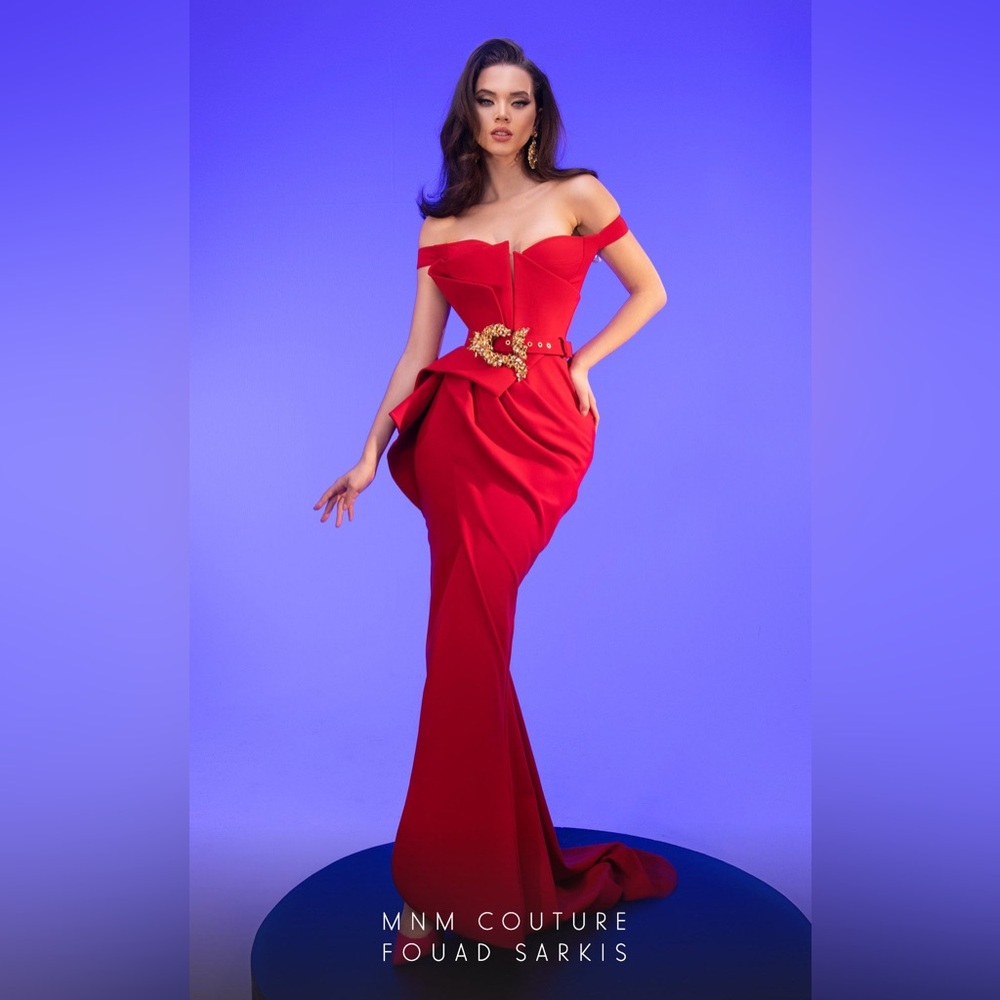 BLACK MNM COUTURE GOWN 2650